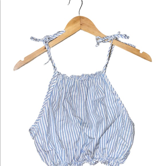 Japna Tank Top Ties on Shoulders - Picture 2 of 2